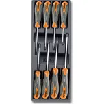 SADA ŠROUBOVÁKŮ-MODEL 2424/T177 8KS V PODESTĚ Z PVC. (Tvrdá přihrádka tvarovaná za tepla, se sadou nástrojů)