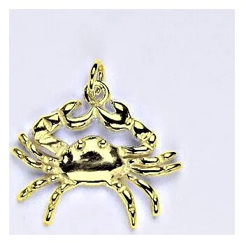 Přívěsek Zlatý přívěsek krab, přívěsek ze zlata, žluté zlato,14 kt, P 990