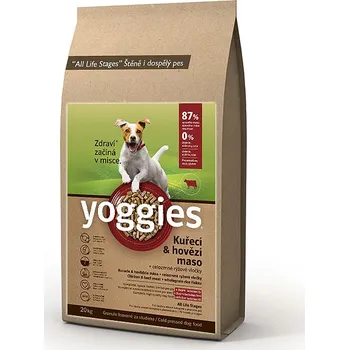 Yoggies Granule s probiotiky kuřecí/hovězí Krmivo pro psa Yoggies Granule s probiotiky kuřecí/hovězí