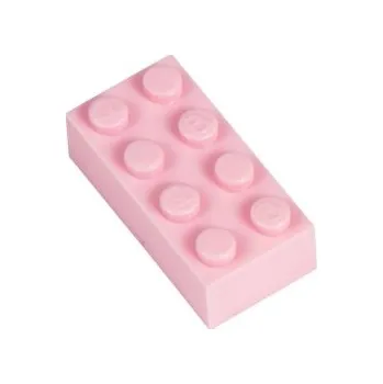 Hlavolam Kostka 4x2 světle růžová