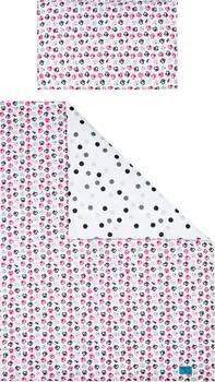 Ložní povlečení Belisima Koťátka růžové 6-dílné 100 x 135, 40 x 60 cm
