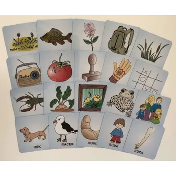 Pexeso L.V. Logopedické kartičky k hlásce R - začátek slova 20ks