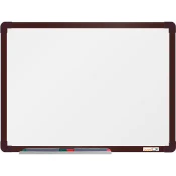 Kancelářský nábytek Keramická tabule boardOK 120x90 cm, barevný rám barva rámu: hnědá VOK120090-2500