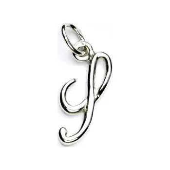 Přívěsek Zlatý přívěsek, písmeno S, bílé zlato, zlaté písmenko, P 437