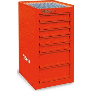 SKŘÍNKA NÁŘAĎOVÁ -MODEL 3800 C38 BOČNÍ ČERVENÁ (Boční kabina se sedmi zásuvkami)
