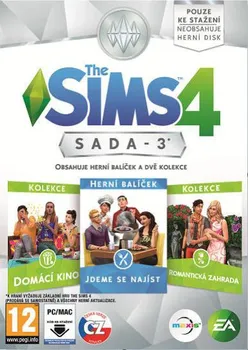 Počítačová hra The Sims 4 Bundle Pack 3 PC krabicová verze