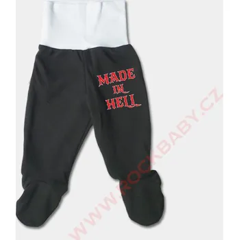 Dupačky Kojenecké polodupačky - Made in Hell PD-19