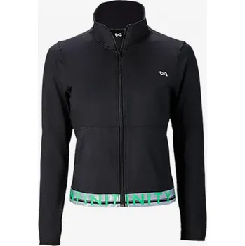 Pánská větrovka Nfinity Flex Bunda (Černá - Zelená) / 4-6