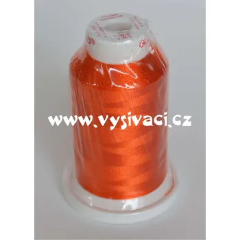 Nit vyšívací nit Gunold Sulky oranžová 1078, návin 1000m, viskóza Jednotka: 1 kón návin 1000m