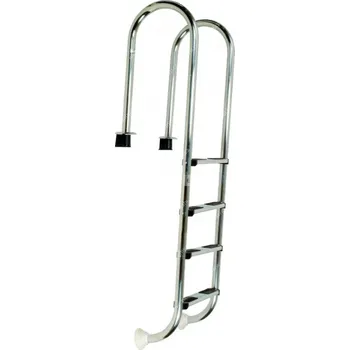 Schůdky do bazénu nerez Muro (Slim) AISI 304, 4 stupňové - doprava zdarma