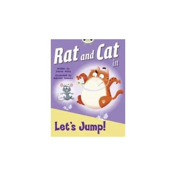 Cizí jazyk Bug Club Guided Fiction Reception Red C Rat and Cat in Let's Jump - Willis, Jeanne
