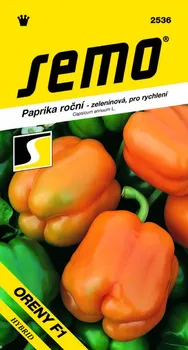 Semeno SEMO Paprika zeleninová sladká F1 Oreny 15 ks 