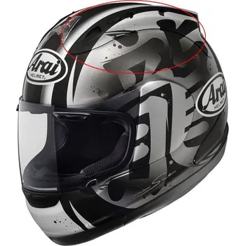 Helma na motorku Arai Difusery typ-10 vel.M-XL, Okada Ryu pro přilby Arai RX-7 GP (sada) Design