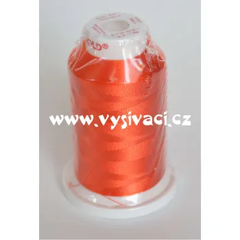 Nit vyšívací nit Gunold Sulky oranžová 1184, návin 1000m, viskóza Jednotka: 1 kón návin 1000m