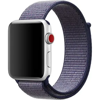 Příslušenství k chytrým hodinkám eses Nylonový řemínek pro Apple Watch - Tmavě modrý 38mm, 40mm, 41mm