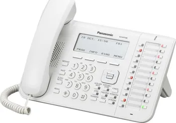 Stolní telefon Panasonic KX-NT546X bílý