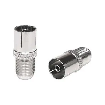 Elektrická zásuvka Valueline Redukce F zásuvka - TV zásuvka