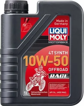 Motorový olej Liqui Moly Motorbike 4T Synth 10W-50 Street Race