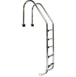 Schůdky do bazénu nerez Standard AISI 304, 5 stupňové - doprava zdarma