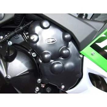 Kryt motoru R&G Racing Kryt startéru (malý), pravý, KAWASAKI ZX10-R '08-'09, černý
