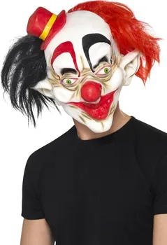 Karnevalová maska Smiffys Hororová maska šílený klaun