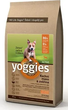 Krmivo pro psa Yoggies Active kachna/zvěřina