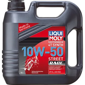 Motorový olej Liqui Moly Motorbike Synth Race 4T 10W-50 4 l