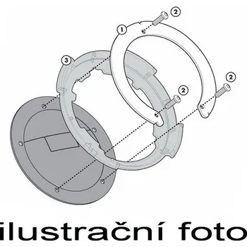 Nosič na motocykl a skútr Givi Givi BF17 objímka na nádrž pro tankbagy "TANKLOCK" BMW R1200