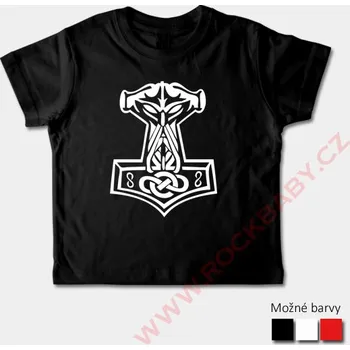 Kladivo Dětské tričko krátký rukáv - Thorovo kladivo TK-30
