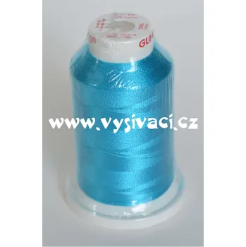 Nit vyšívací nit Gunold Sulky modrá 1095, návin 1000m, viskóza Jednotka: 1 kón návin 1000m
