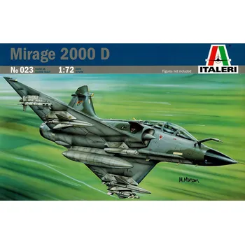 Plastikový model Italeri Mirage 2000 D 1:72