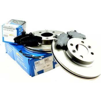 Brzdový komplet Brzdy kotouče a desky přední DACIA LOGAN (LS) SANDERO - KRAFT