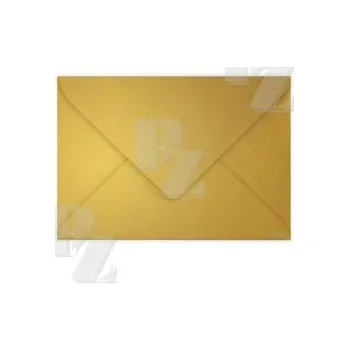 Obálka Barevné obálky C5 120g zlaté 20ks, Clairefontaine