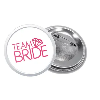 PotiskniTriko.cz Svatební placka Team Bride