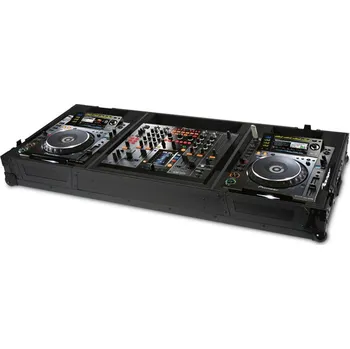 Příslušenství pro DJ techniku UDG Ultimate Flight Case Set 2200 Black Plus for 1x DJM 2000 + 2x 12" CD Players