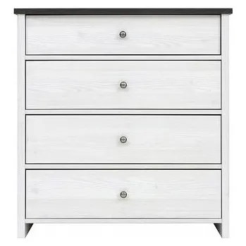 Komoda BRW Porto KOM4S modřín sibiu světlý