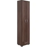 Skříň policová dvoudvéřová ořech tabacco APOLON PA-1