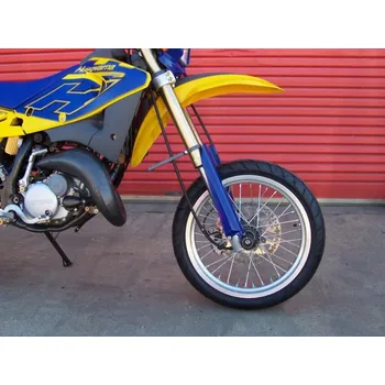 R&G Racing Chrániče přední vidlice, Husqvarna SM 125 / SMR 570, černé