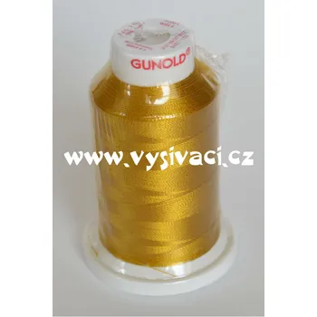 Nit vyšívací nit Gunold Sulky zlatá 1159, návin 1000m, viskóza Jednotka: 1 kón návin 1000m