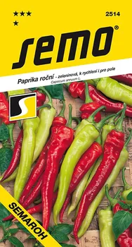 Semeno SEMO Paprika zeleninová sladká Semaroh beraní roh 0,8 g