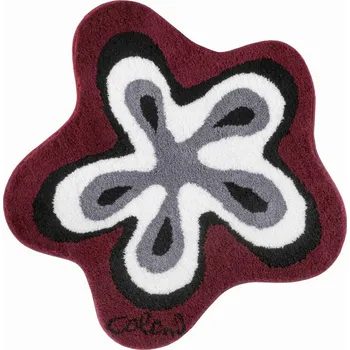 Koupelnová předložka Grund Colani 1 červená kruh 100 cm
