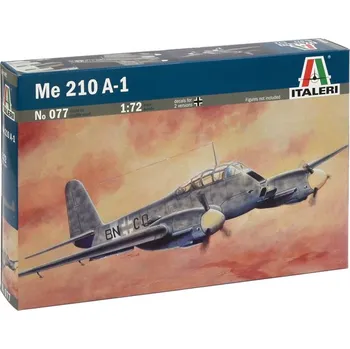 Plastikový model Recenze Italeri Messerschmitt Me 210 A-1 1:72