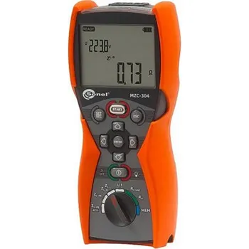 Revizní přístroj Sonel MZC-304 - Měřič impedance smyčky