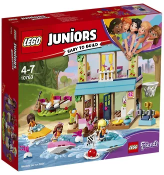 Stavebnice LEGO LEGO Juniors 10763 Stephanie a její dům u jezera