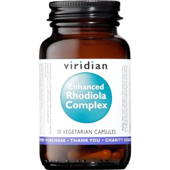 Viridian Enhanced Rhodiola Complex, 90 cps.