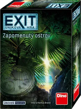 Desková hra Dino Exit úniková hra: Zapomenutý ostrov