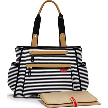 Přebalovací taška Skip Hop Grand Central černo/bílý proužek