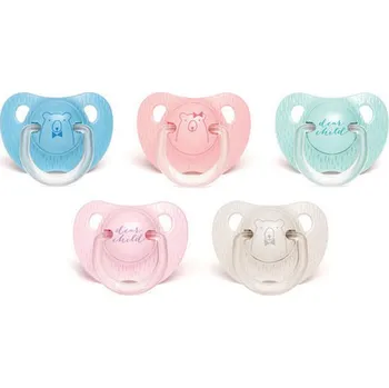 dudlíky Meaningful Life šidítko, anatomické +0/6m, silikon