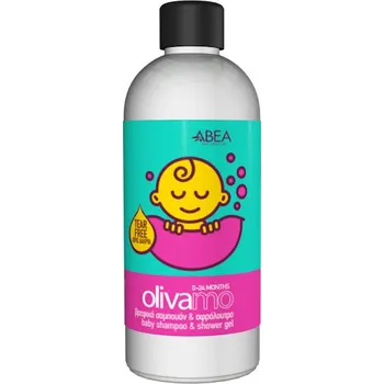 Sprchový gel Šampón a sprchový gel Oliva pro miminka 300ml ABEA