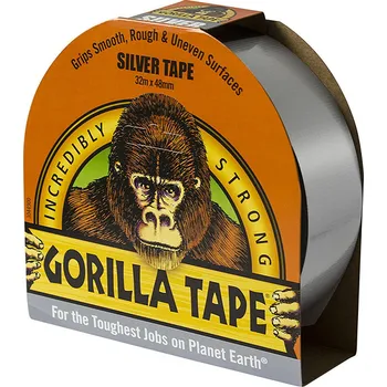 Lepicí páska Gorilla Tape 48 mm x 32 m stříbrná